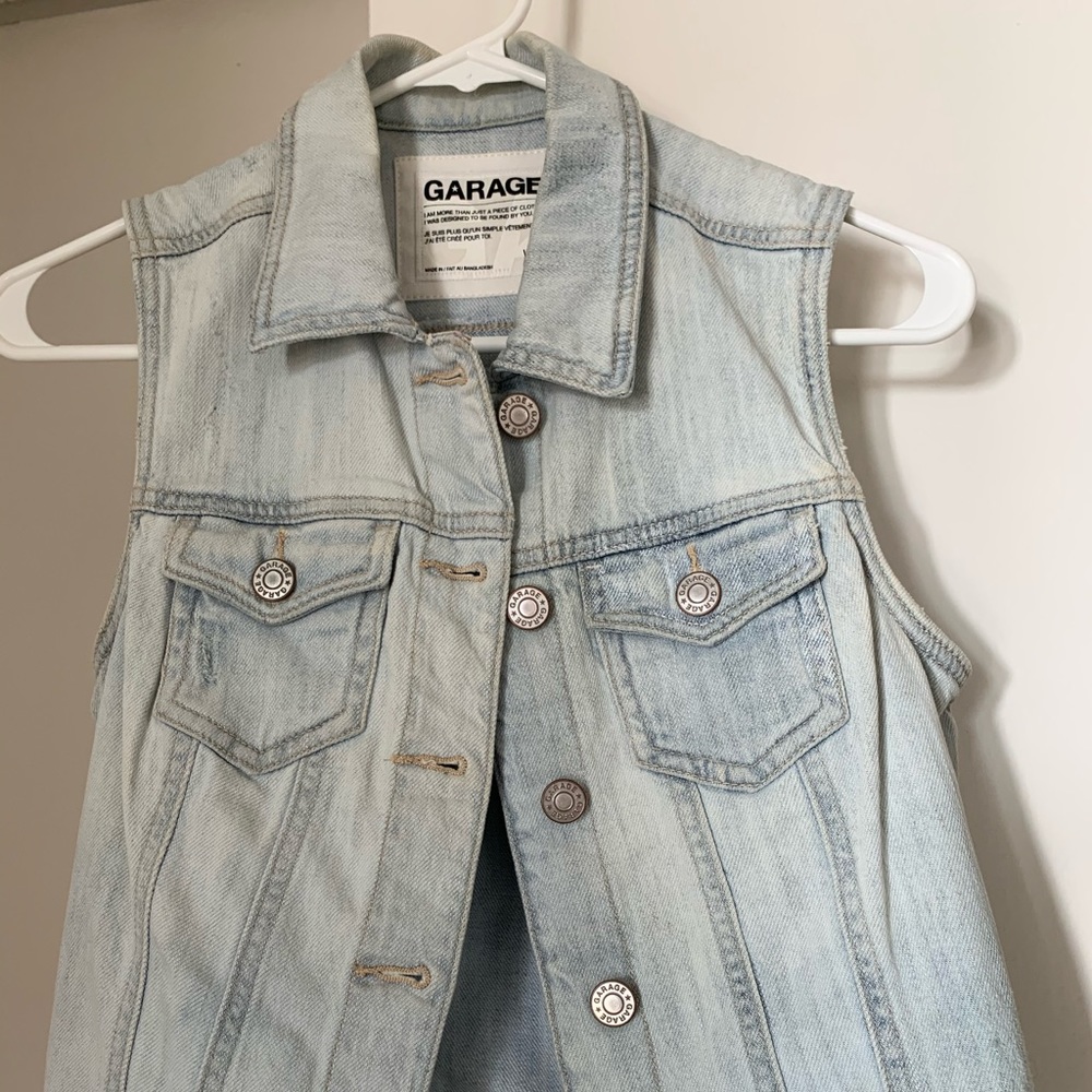 Jean Jacket Vest